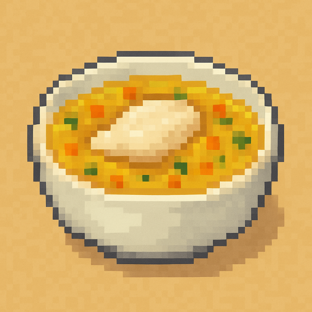 pixel art soup